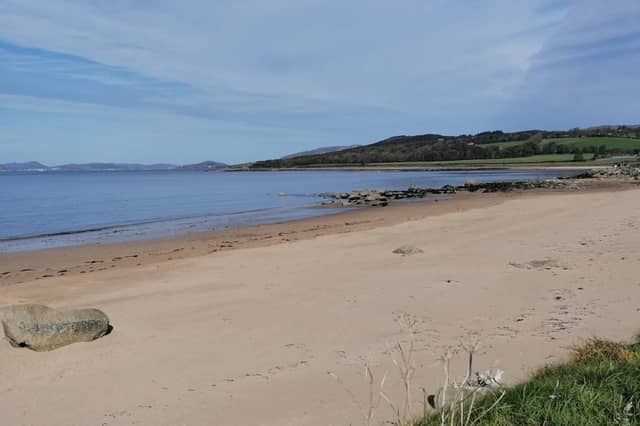 Heavy rainfall caused pollution to Buncrana's shorefront beach last week, but the water quality is excellent again
