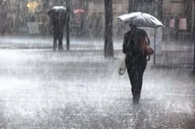 The warning is in place from 12 noon today, Sunday, until 9pm