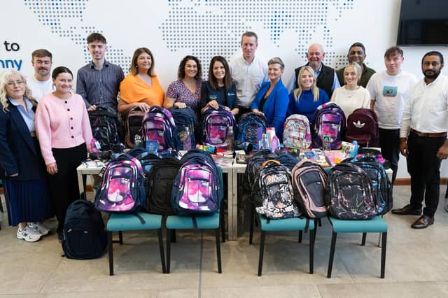 TCS colleagues came together to donate a range of essential back-to-school items, including school bags, lunchboxes, water bottles, stationery, and other classroom necessities.