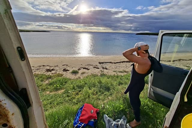 Paddle The Bay surfers waiting for the start of their 40km Donegal Bay fundraiser on August 31
