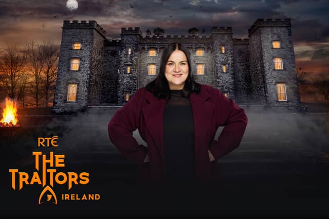 Inishowen mum-of-three Edelle McDaid was the first person voted off the Traitors last night.