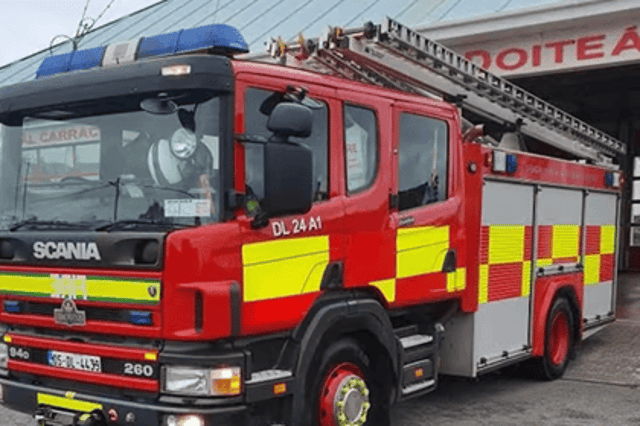 The fire service attended the scene and extinguished the fire