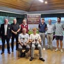 Barry McMenamin (front row right) 