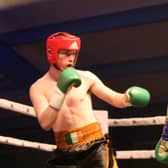 Conan Kearney, left, will fight at the Muhammad Ali Center in Louisville, Kentucky, on Saturday afternoon