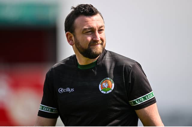Cockhill Celtic manager Gavin Cullen