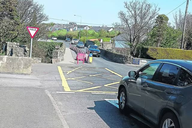 Mill Bridge in Buncrana, where five days of roadworks will take place next week