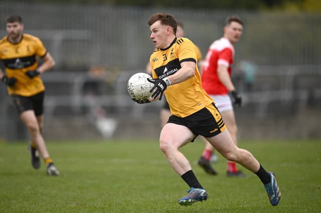 Conor O'Donnell of St Eunan's during the 2024 Donegal County Senior Club Football Championship final match between Dungloe and St Eunan's