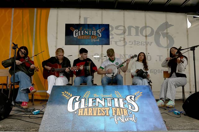 Performers at the 2025 Glenties Harvest Fair