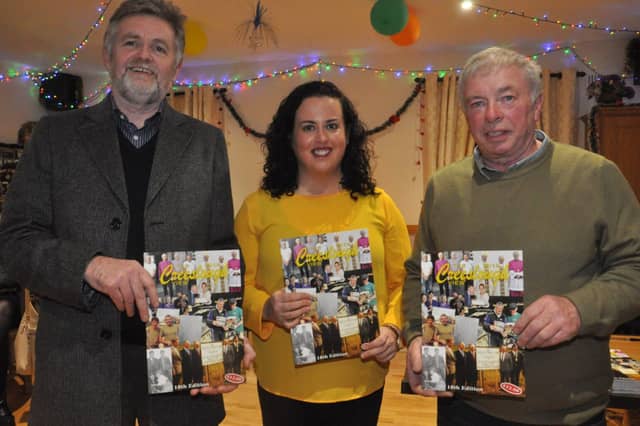 The team behind The Creeslough View: Declan Breslin, Marie Duffy and Gerald Duffy