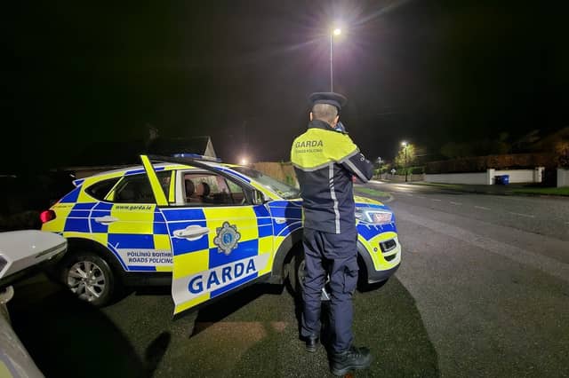Gardaí on patrol spotted the vehicle and approached