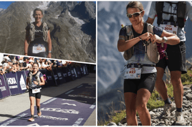 Donegal Town's Julie McNamee at the Ultra Trail du Mont Blanc