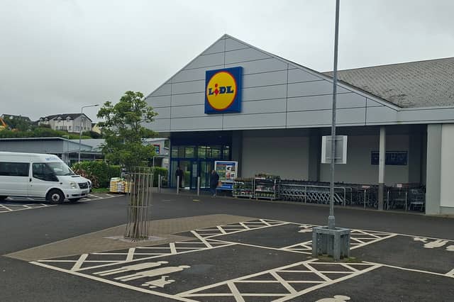 The man found the wallet in Lidl, Buncrana, and left the store with it, later stealing money from it.