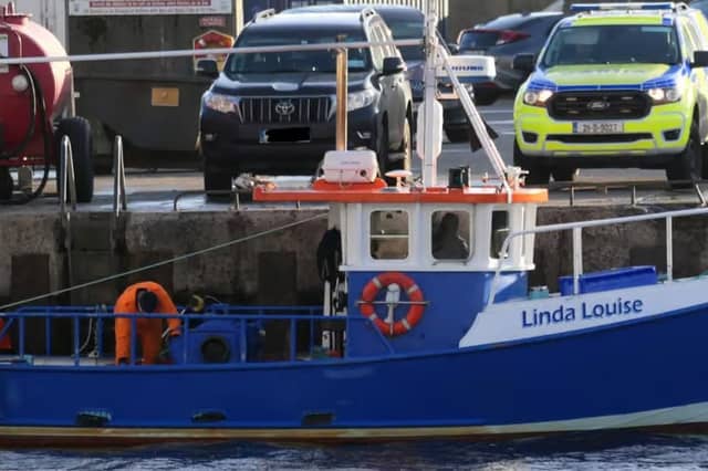 The defendant (49) is charged in relation to the theft of a fishing boat at Greencastle Pier almost two years ago.