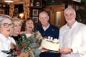The Corner House posted a celebratory picture with their announcement which included the late Stephen McCahill
