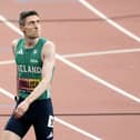   Mark English of Ireland after winning the men's 800m semi-final during day two of the World Athletics Ultimate Championship at Gyula Zsivotzky National Athletics Centre in Budapest, Hungary