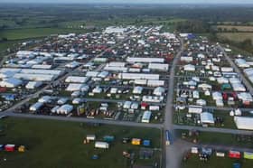 The site for the National Ploughing Championships at Screggan