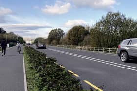 Artist's impression of Portnablagh Active Travel Scheme