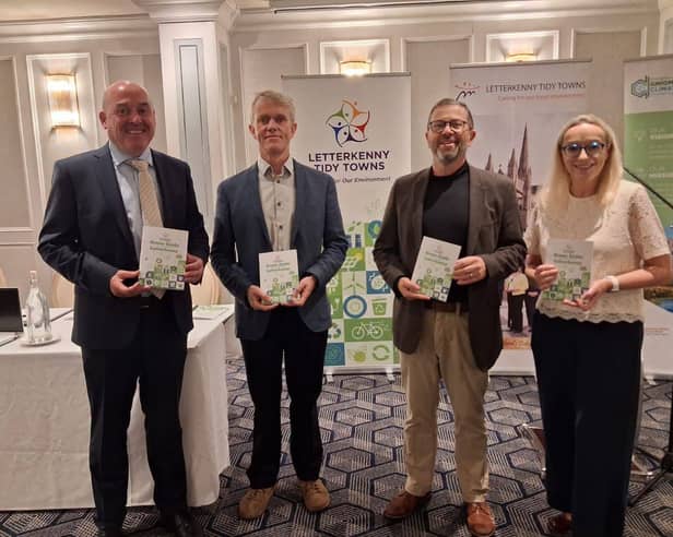 Tuesday's booklet launch at the Mount Errigal Hotel in Letterkenny