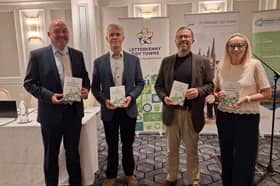 Tuesday's booklet launch at the Mount Errigal Hotel in Letterkenny