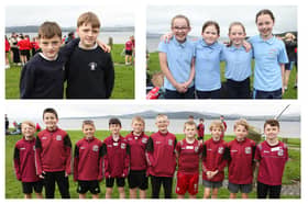 Local kids enjoy a day of races and fun on the shores of Lough Swilly