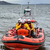 Lough Swilly RNLI's Atlantic 85 class lifeboat Davdot