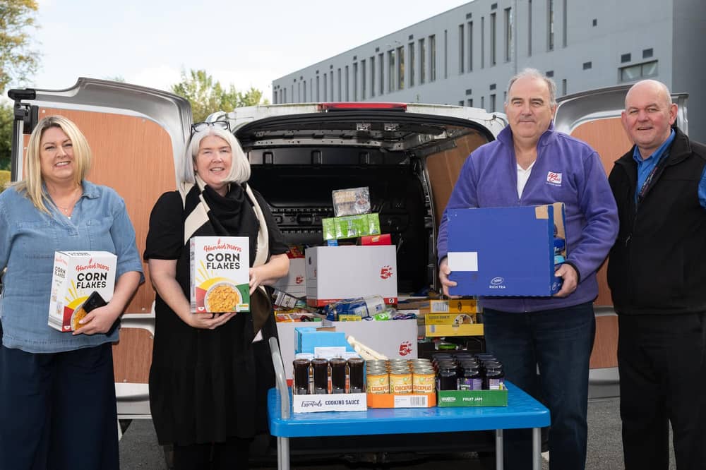 TCS Partners with We Care Food Bank Letterkenny to Support Local Families in Donegal  