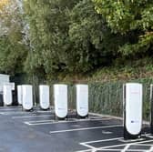 Donegal's first Tesla Supercharger site at the Mount Errigal Hotel in Letterkenny