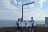 Liam O'Connor and Dáire Murphy at Malin Head