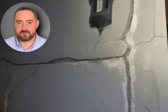 Charles Ward TD documented new cracks at his house