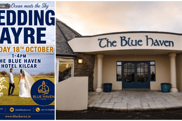 Wedding Fayre at Kilcar's The Blue Haven Hotel on Sunday, October 18