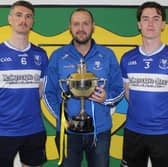 Jamie McCrea, Damien Dunnion and Aidan McHugh of Four Masters