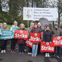 School’s out as Donegal teachers join strike over stalled pay talks