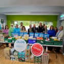 DLDC and DFRN with the food and hygiene supplies