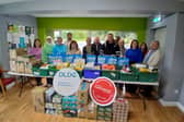 DLDC and DFRN with the food and hygiene supplies