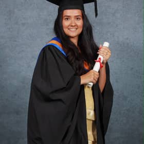 Ciara's graduation from  Leeds Becket University