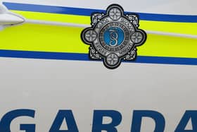 Garda logo on a vehicle