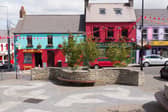 The violent incident happened in the Diamond, Carndonagh at the weekend.
