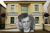 St Connell’s Museum in Glenties houses a permanent collection dedicated to Patrick MacGill (inset)