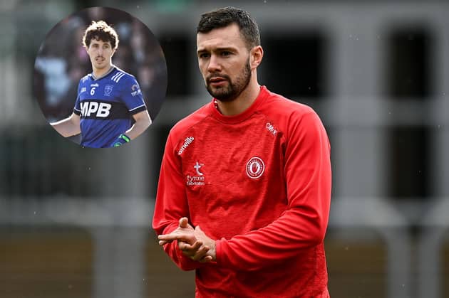 Conor McKenna and, inset, Finnbarr Roarty