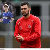 Conor McKenna and, inset, Finnbarr Roarty