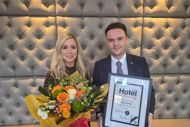 Clare Harkin was also named Overall Best Revenue Manager Star Award in Ireland
