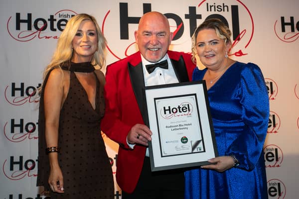 The hotel was crowned Best Four-Star Hotel in Ulster