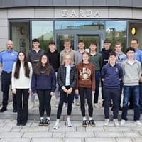 Carn, Moville students are on the case during Garda work experience