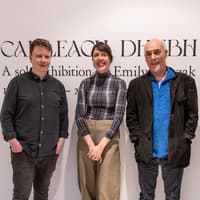 In pictures: Donegal-based artist's Cailleach Dhubh opens in Letterkenny