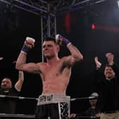 Rhys Owens after his victory in Letterkenny