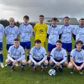 The Ballybofey United side that progressed on Sunday 