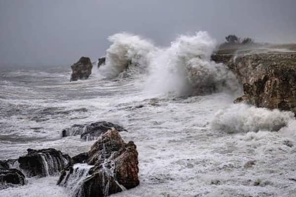 A Status Orange wind alert ran from 2pm on Saturday until 9am on Sunday