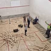 Renovations underway at Ballyshannon Squash Club