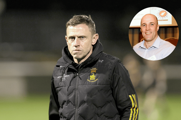 St Eunan's boss Kieran Donnelly and, inset, Barry O'Hagan