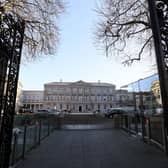 Leinster House, Dublin, the seat of the Oireachtas, the parliament of Ireland